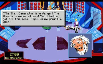 Space Quest - The Sarien Encounter screen shot game playing